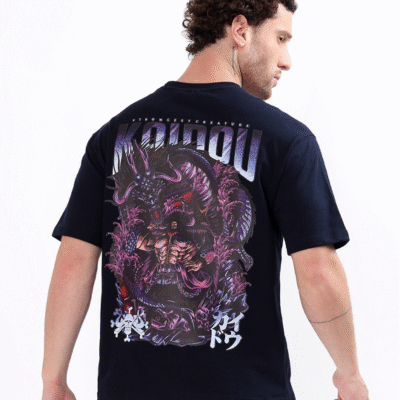 KAIDOU NAVY BLUE TEE