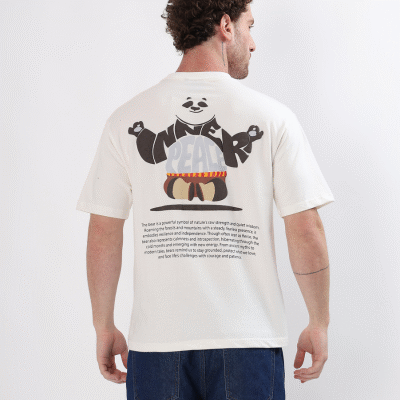 PANDA OFF WHITE TEE