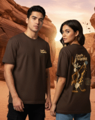 COYOTE COFFEE COLOUR TEE - Image 5