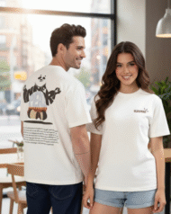 PANDA OFF WHITE TEE - Image 4