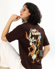 COYOTE COFFEE COLOUR TEE - Image 7