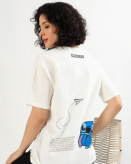 STITCH OFF WHITE TEE - Image 5